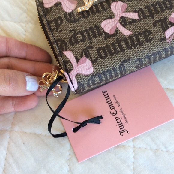 Juicy Couture pink Bow wallet - Picture 3 of 5